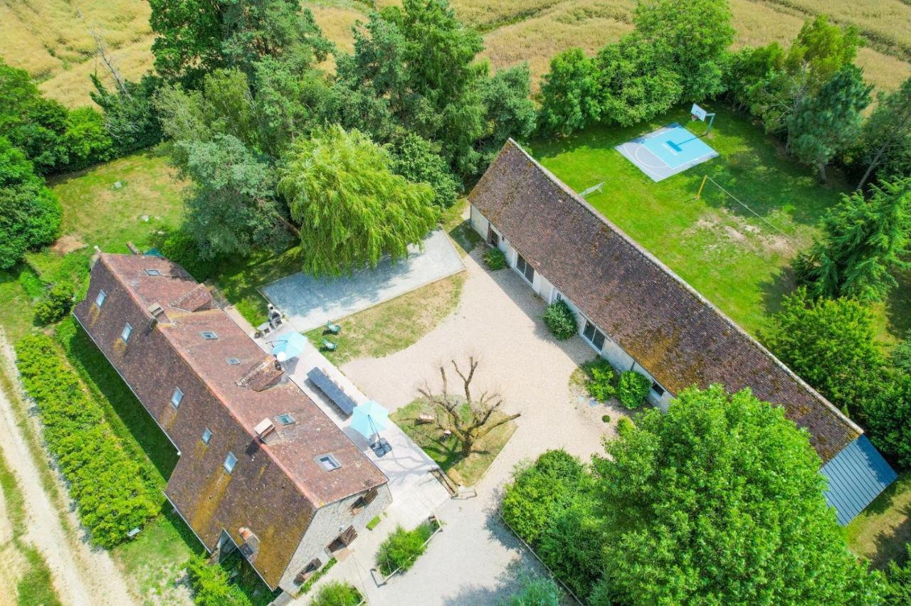 Crazy Villa Champs Corons 61 - Interior Heated Pool - 2H From Paris - 30P Les Menus エクステリア 写真