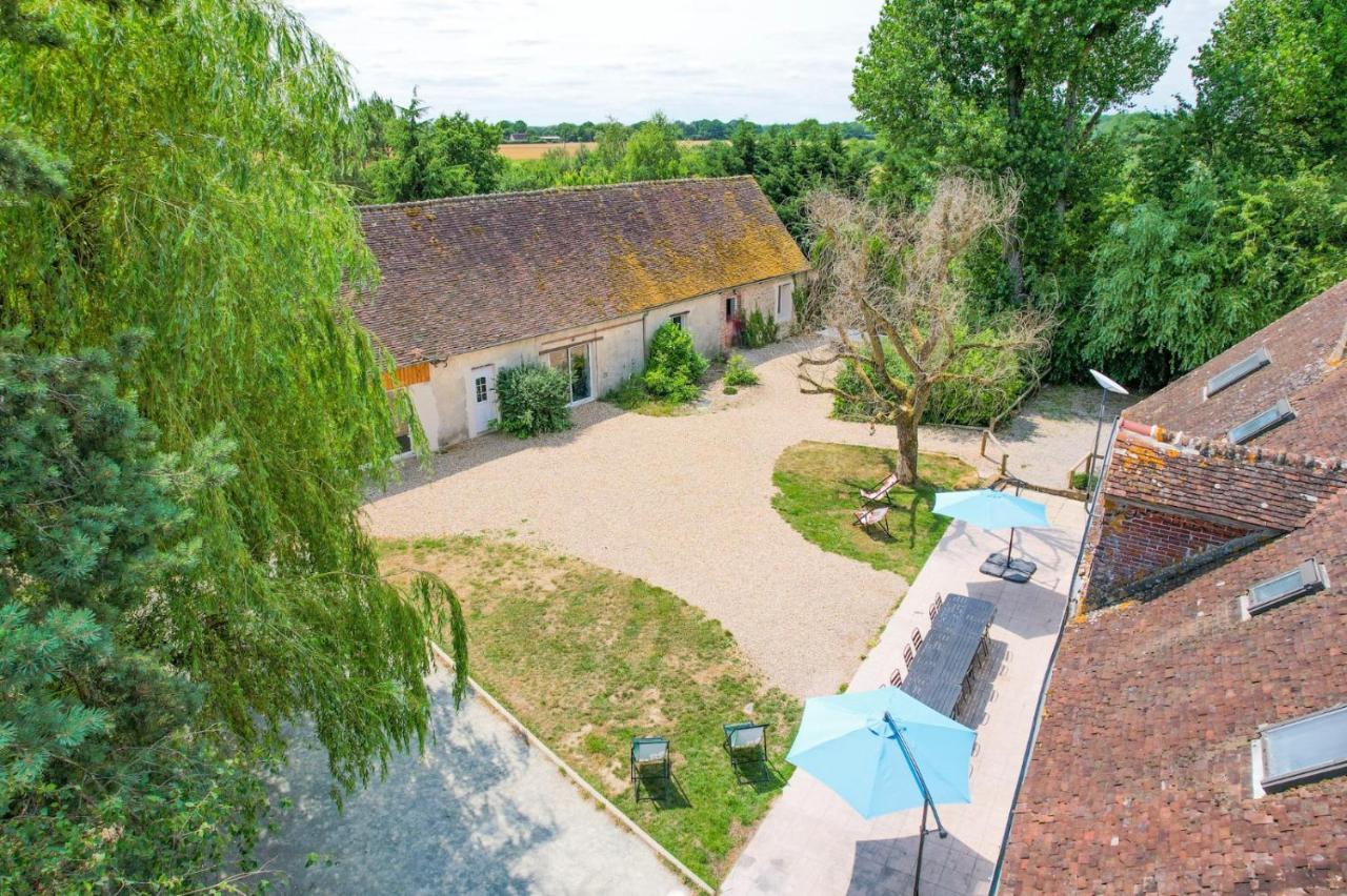 Crazy Villa Champs Corons 61 - Interior Heated Pool - 2H From Paris - 30P Les Menus エクステリア 写真