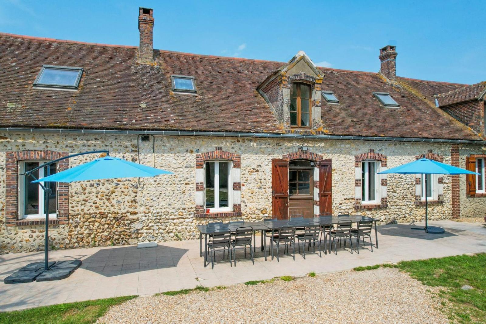 Crazy Villa Champs Corons 61 - Interior Heated Pool - 2H From Paris - 30P Les Menus エクステリア 写真