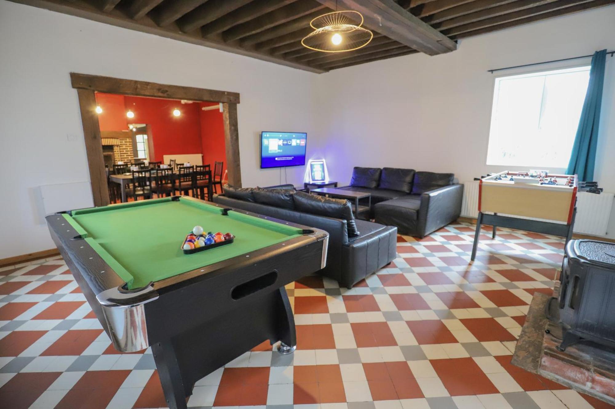 Crazy Villa Champs Corons 61 - Interior Heated Pool - 2H From Paris - 30P Les Menus エクステリア 写真