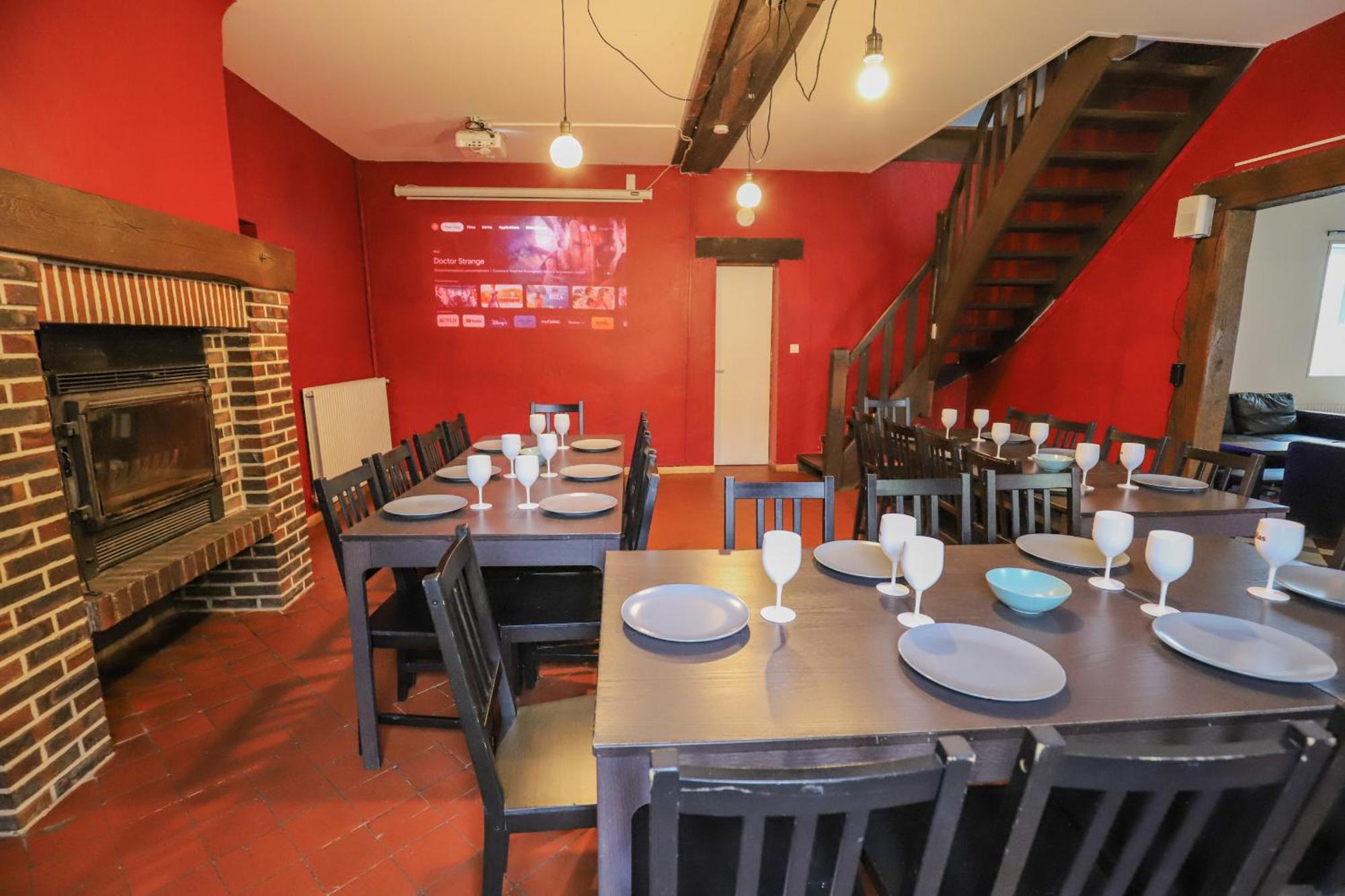 Crazy Villa Champs Corons 61 - Interior Heated Pool - 2H From Paris - 30P Les Menus エクステリア 写真
