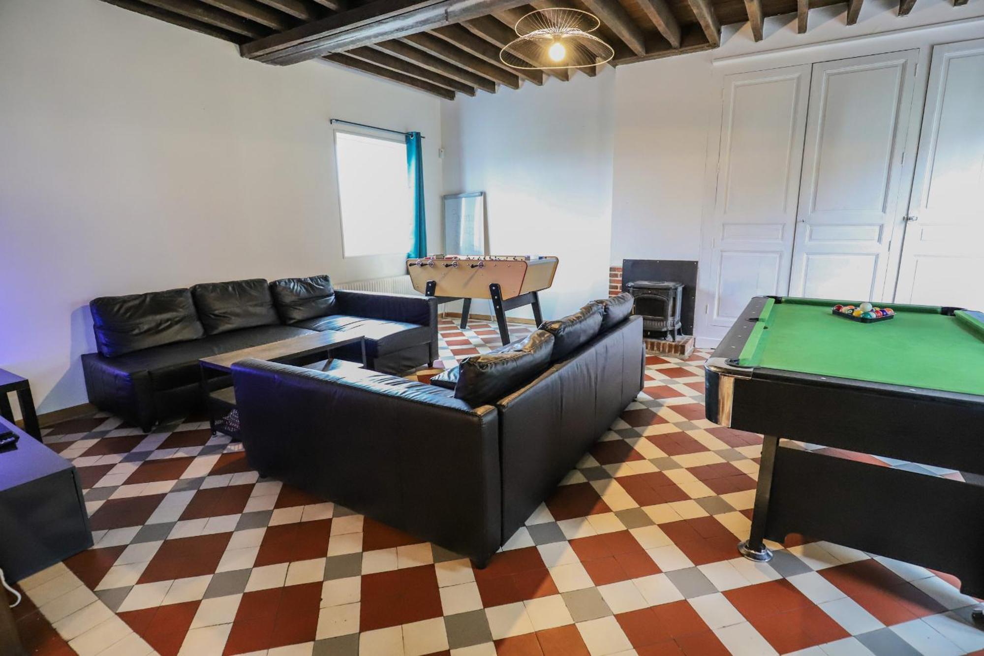 Crazy Villa Champs Corons 61 - Interior Heated Pool - 2H From Paris - 30P Les Menus エクステリア 写真