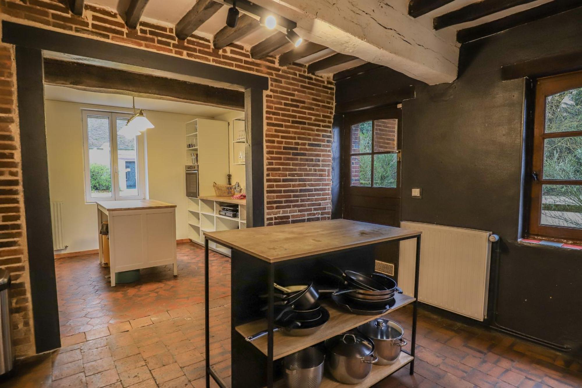Crazy Villa Champs Corons 61 - Interior Heated Pool - 2H From Paris - 30P Les Menus エクステリア 写真